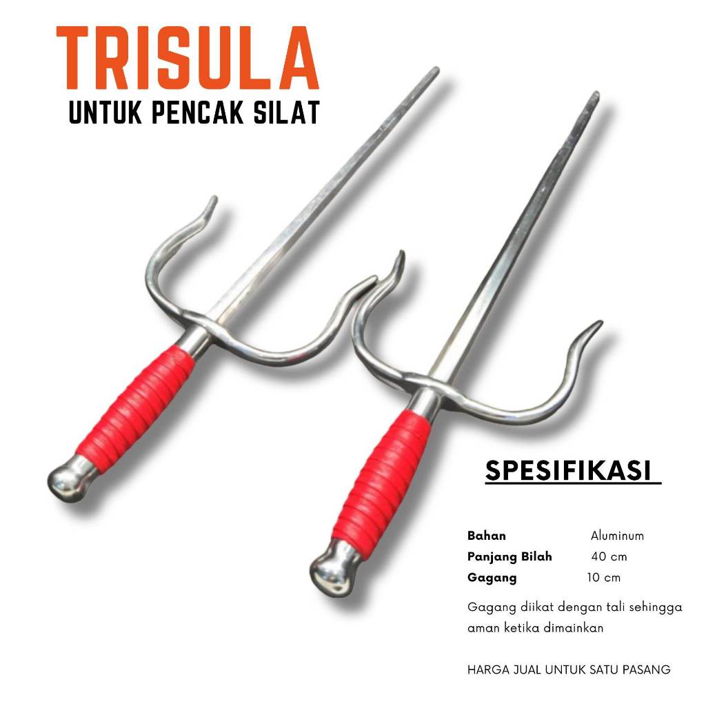 Alat Peraga Silat Latihan Trisula Pencak Silat seni