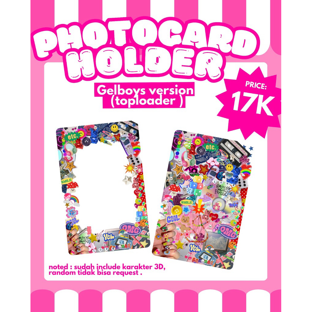 PHOTOCARD HOLDER KPOP THAILAND