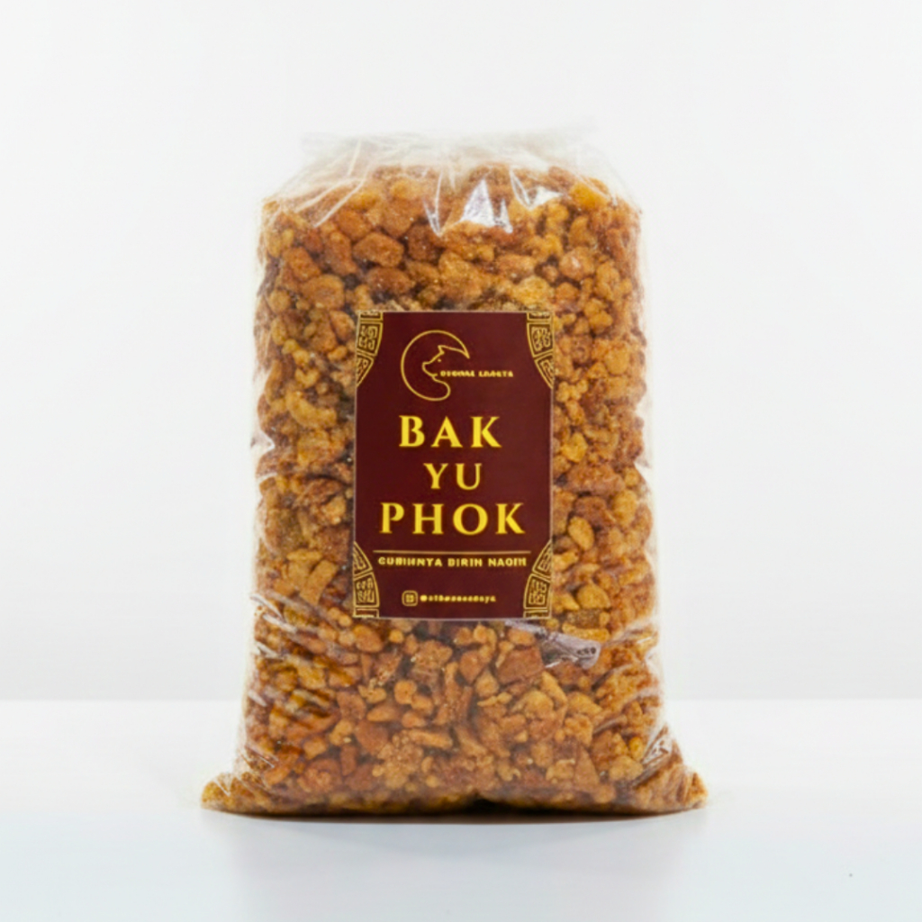 BAK YU PHOK / Ampas lemak babi kering 1000gr / Lemak Samcam