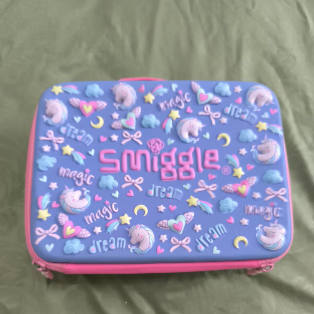 Preloved - Smiggle Lunchbox - kotak makan - kotak smiggle asli