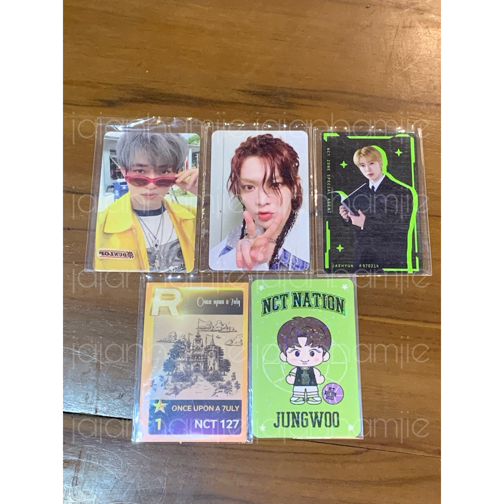 [WAJIB BACA DESKRIPSI] PHOTOCARD PC YUTA JAEHYUN JUNGWOO CHENLE R CARD NCT127