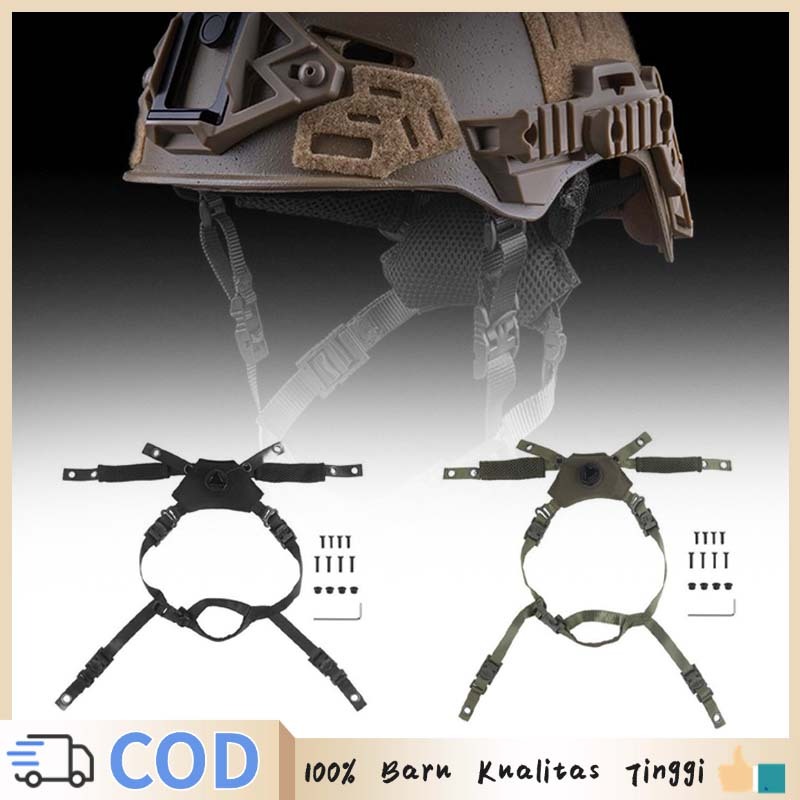 Tali Dagu Strap Helm Safety Tali Dagu Helm Tactical Chin Strap Tali Helm Tactical Fast Helmet