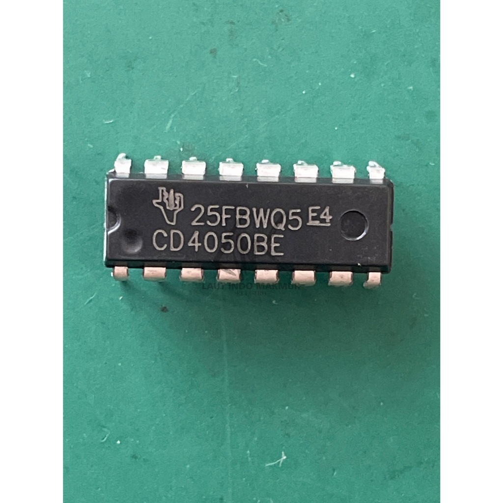 5 BUAH IC CD4050BE KWALITAS BAGUS CD4050 IC CD 4050 16PIN KWALITAS BIASA CD 4050BE ups