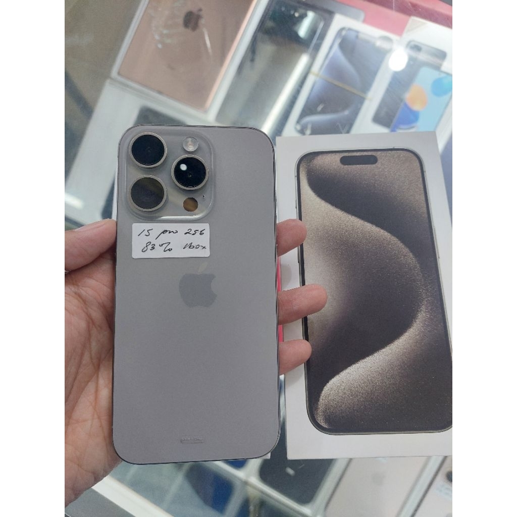 Iphone 15 Pro 256 Gb Second Resmi ibox