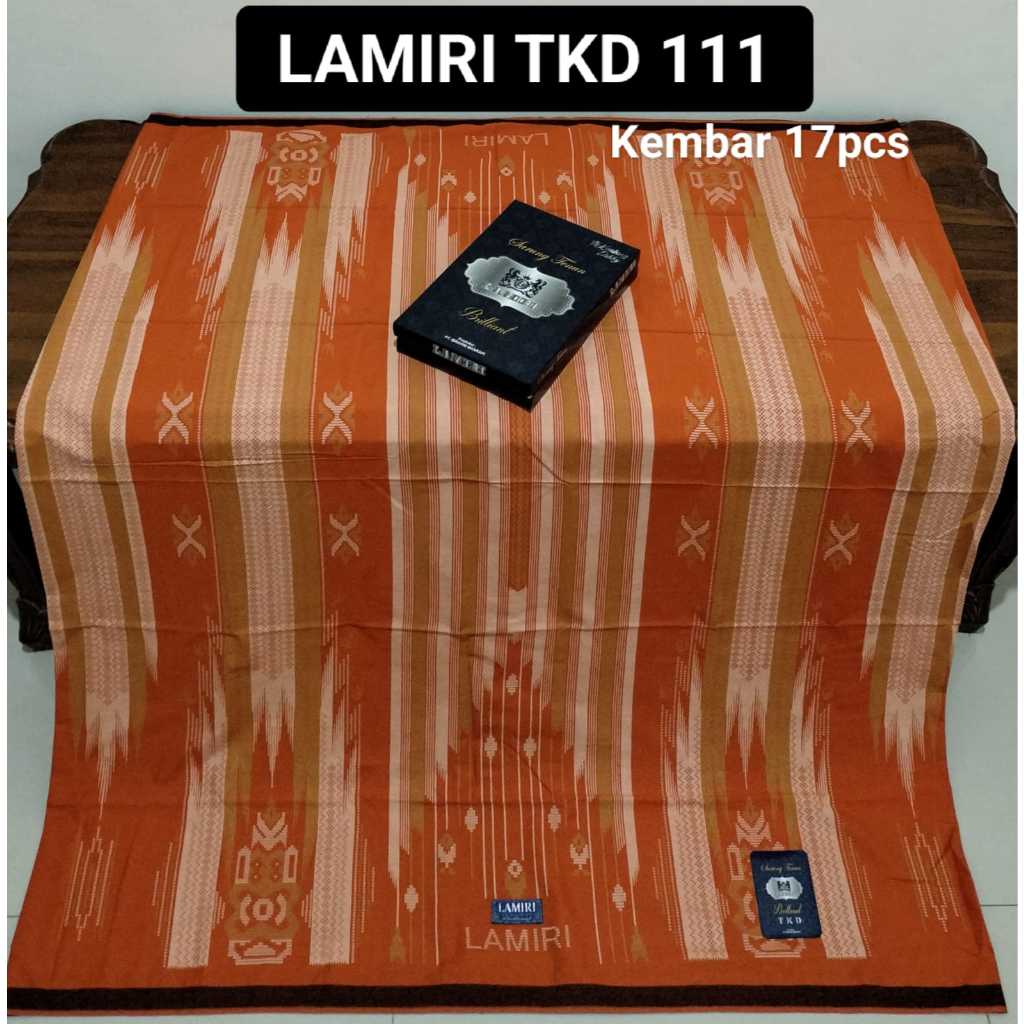 SARUNG LAMIRI TKD ORI SONGKET ORIGINAL PABRIK