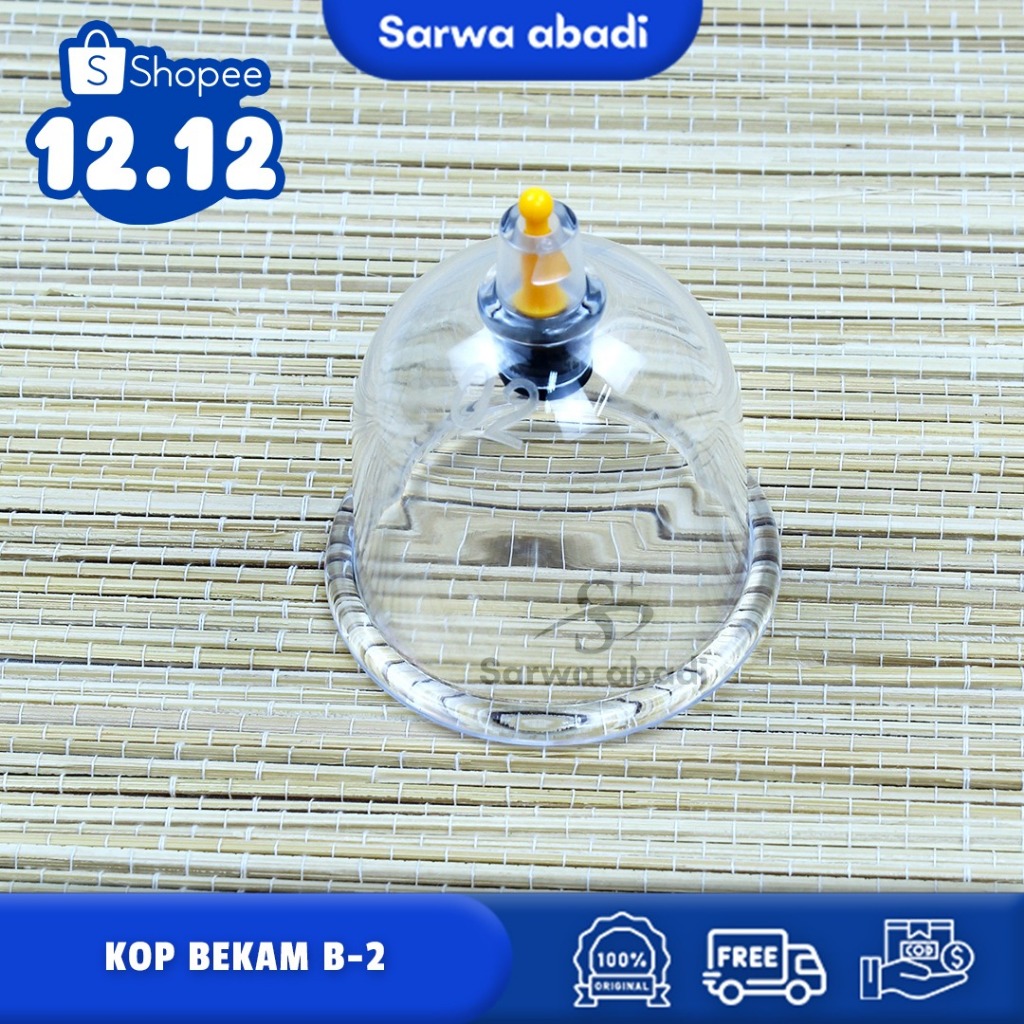 Kop Bekam Satuan B02 Kop 6 cm ecer kop bekam eceran besar refill kop ecer murah tebal original B2