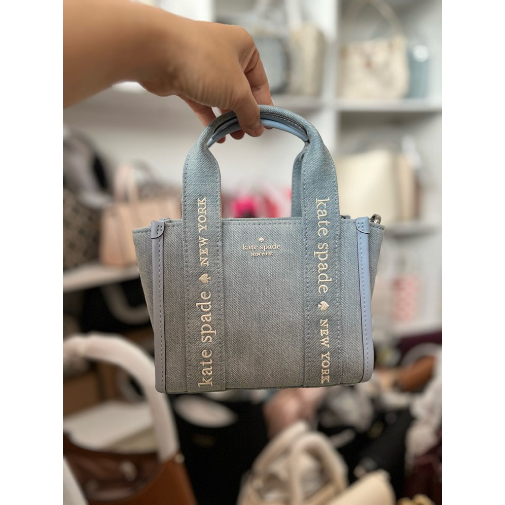 ks kip mini tote denim