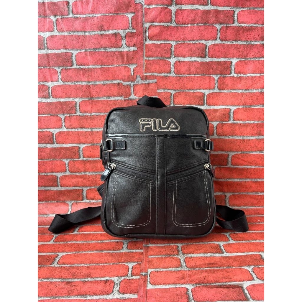Tas Ransel mini FILA tas gaya Stylis wanita