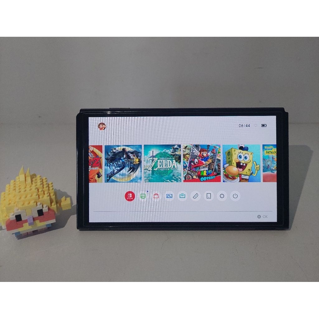 Nintendo switch oled tablet only Cfw dual boot ( bisa game online / offline )
128gb full game ( bisa