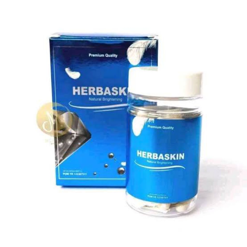 HERBASKIN ORIGINAL SUPLEMEN COLLAGEN PENGHILANG FLEK HITAM BPOM & HALAL