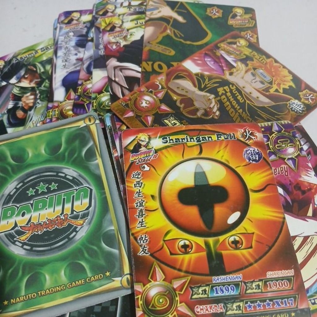 Kartu Boruto Naruto Game Card