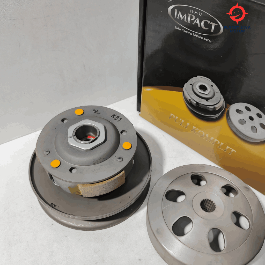 Pully Assy Set Komplit - Honda Beat eSP (K81) (2016 - 2019) Scoopy eSP / Merek Ishima