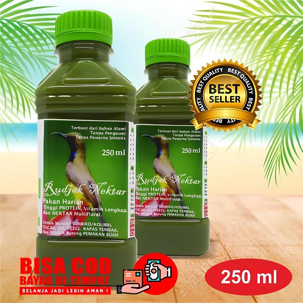 Rudjak nektar | rujak nektar 250ml nektar pakan harian kolibri ninja dan sogon