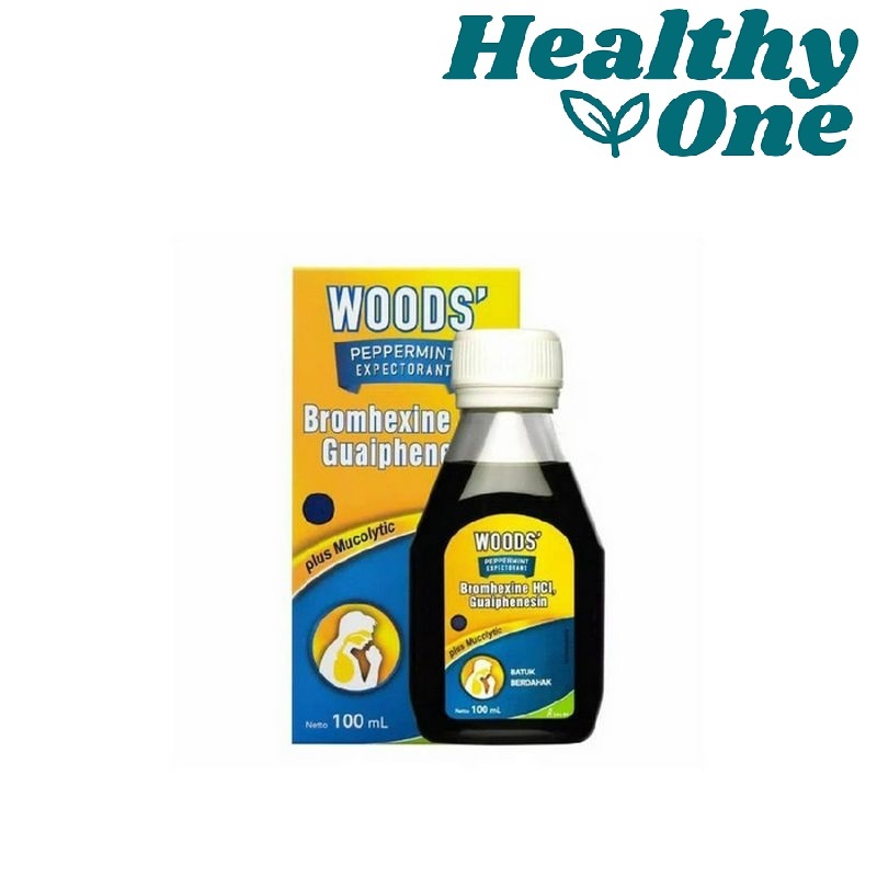 WOODS PEPPERMINT EXPECTORANT 100ML/BATUK BERDAHAK