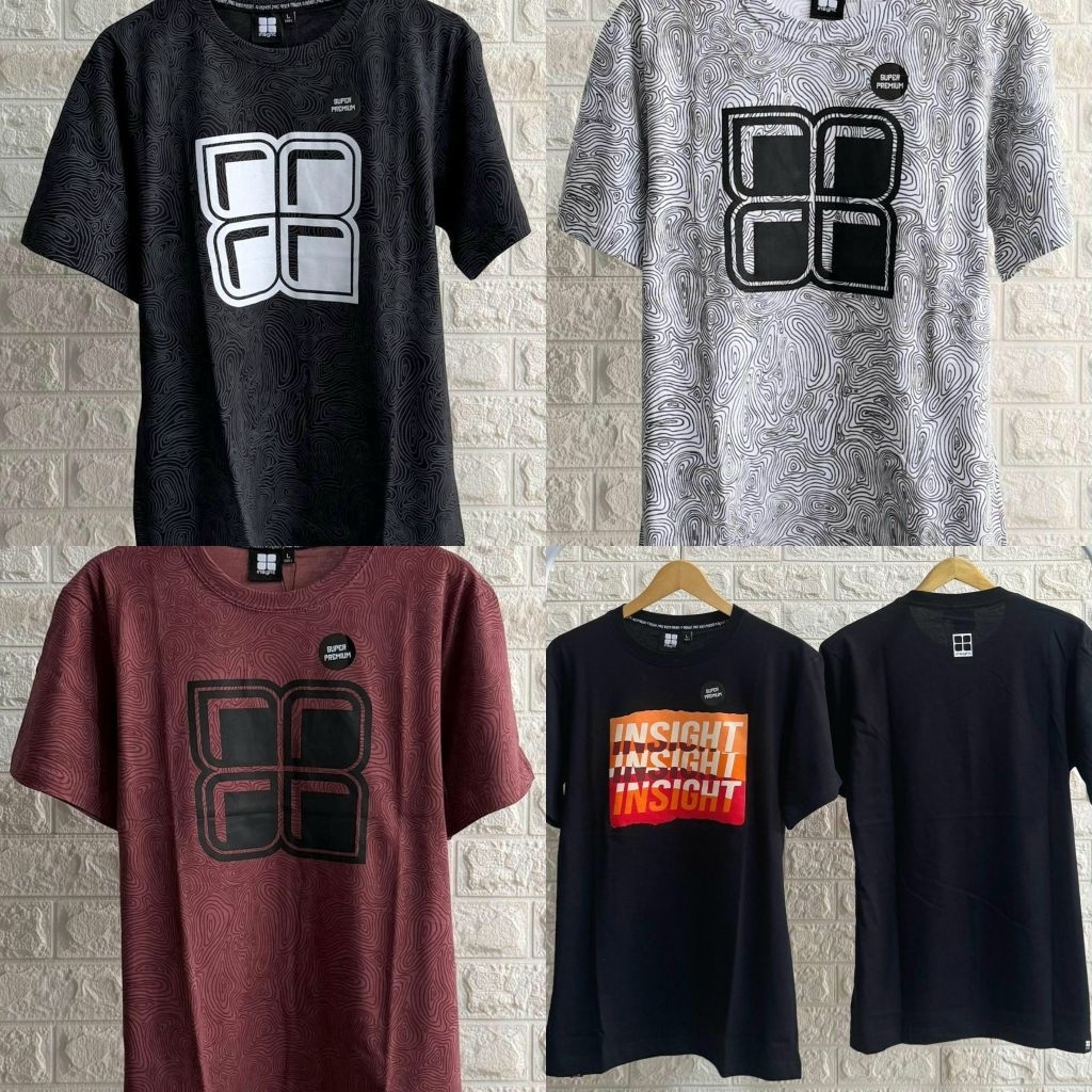 KAOS SURFING INSIGHT LIKE ORI BANYAK MOTIF | KAOS DISTRO PRIA