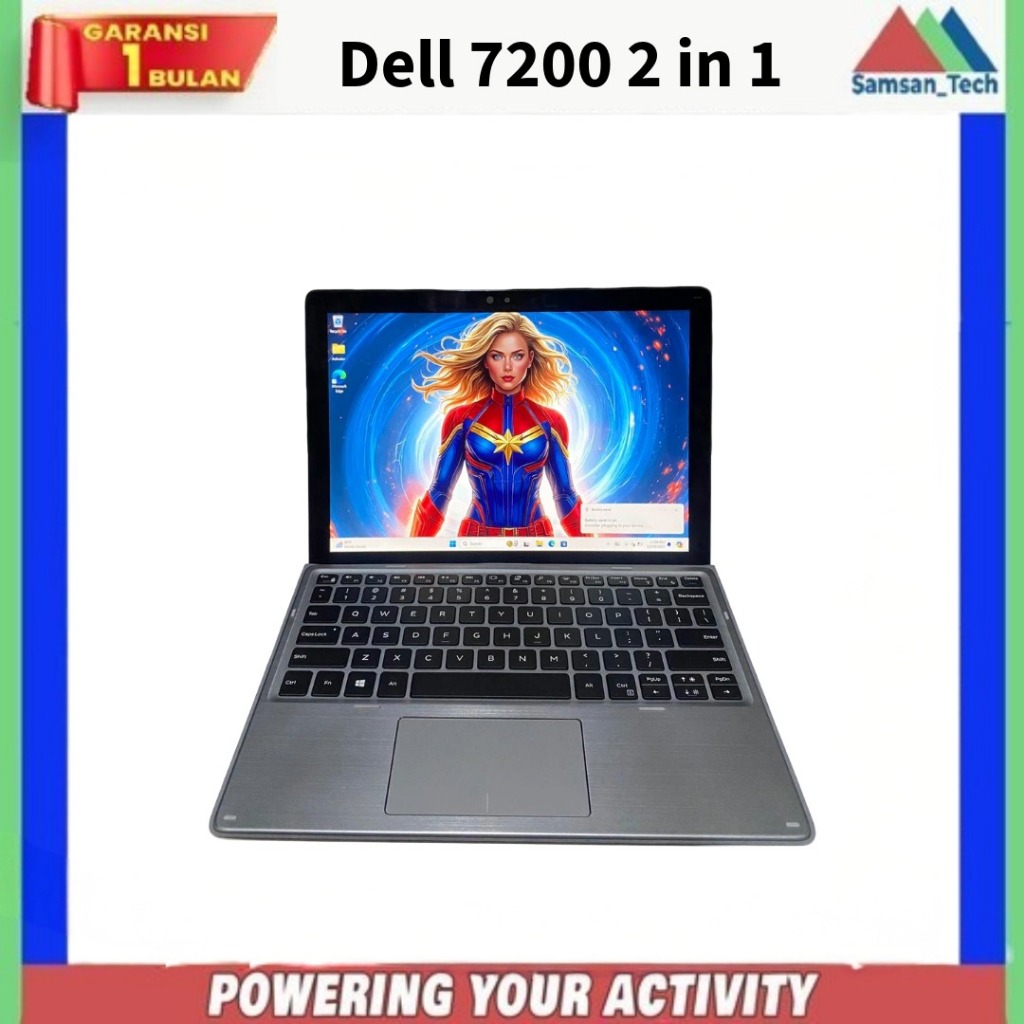 Dell Latitude 7200 2 in 1 i5 Gen8 8GB SSD 512GB Touchscreen Keyboard Backlight - 7200 i5 Gen8 , RAM 