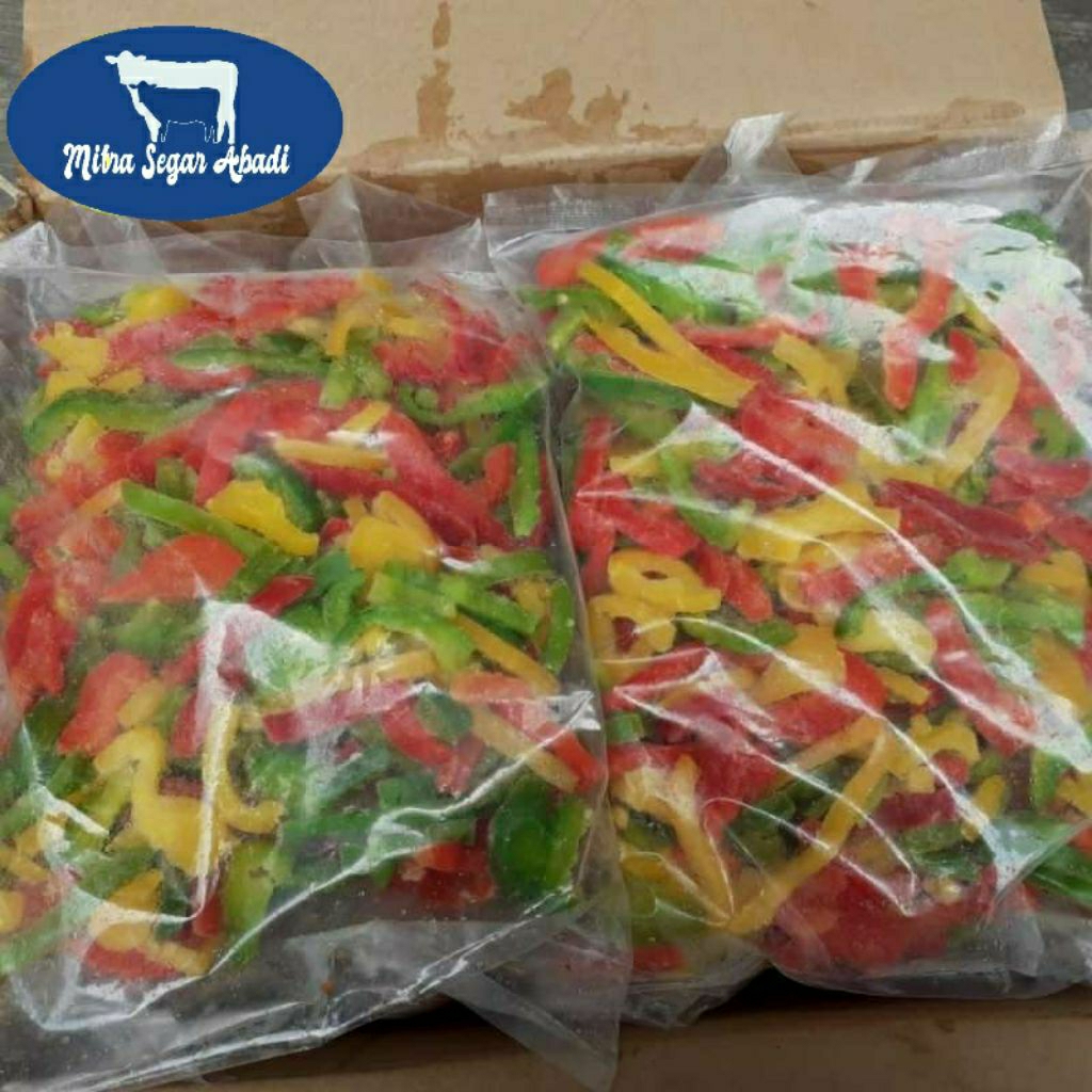Paprika Slice Frozen @1kg