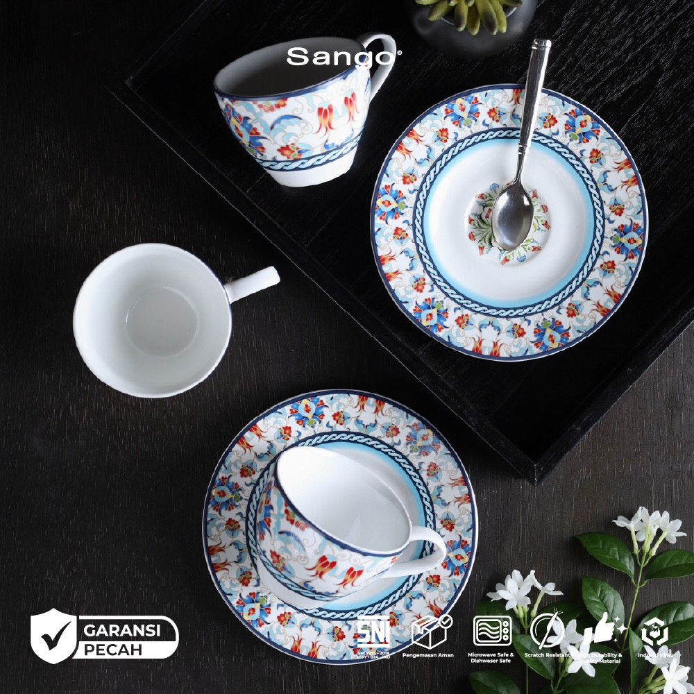 Sango Set Cangkir Tunisia (Isi 12)