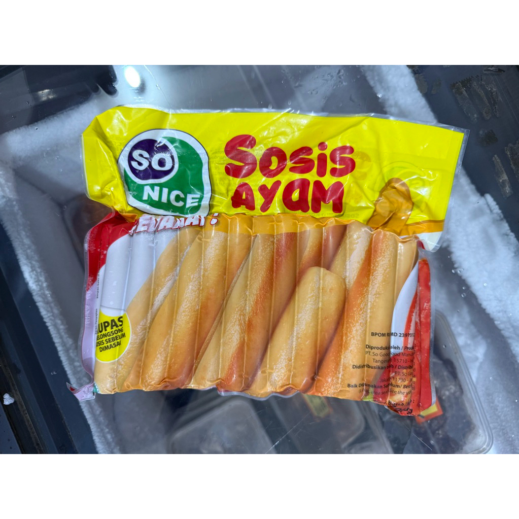 SO NICE SOSIS AYAM 1KG