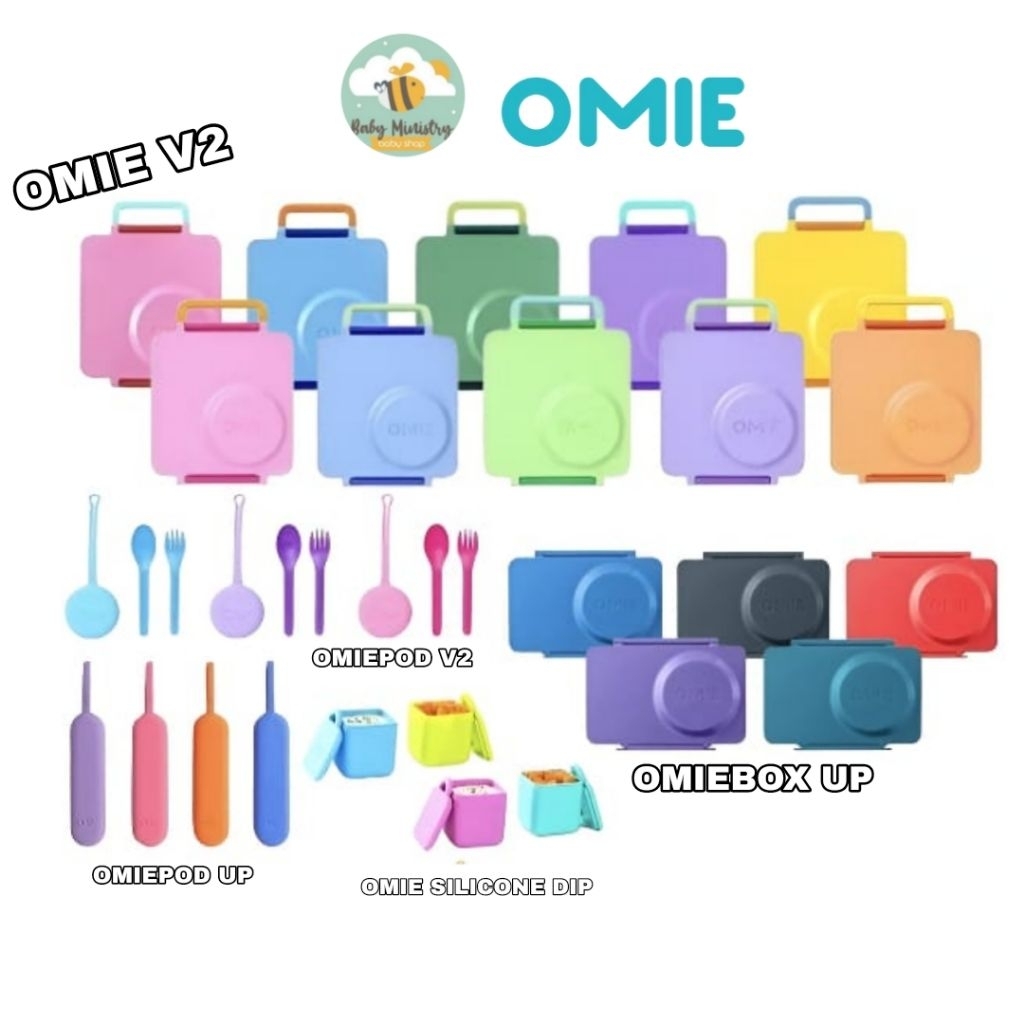 OMIEBOX V.2 Insulated Lunch Box / Bento Box / Kotak Bekal Anak / Kotak Makan