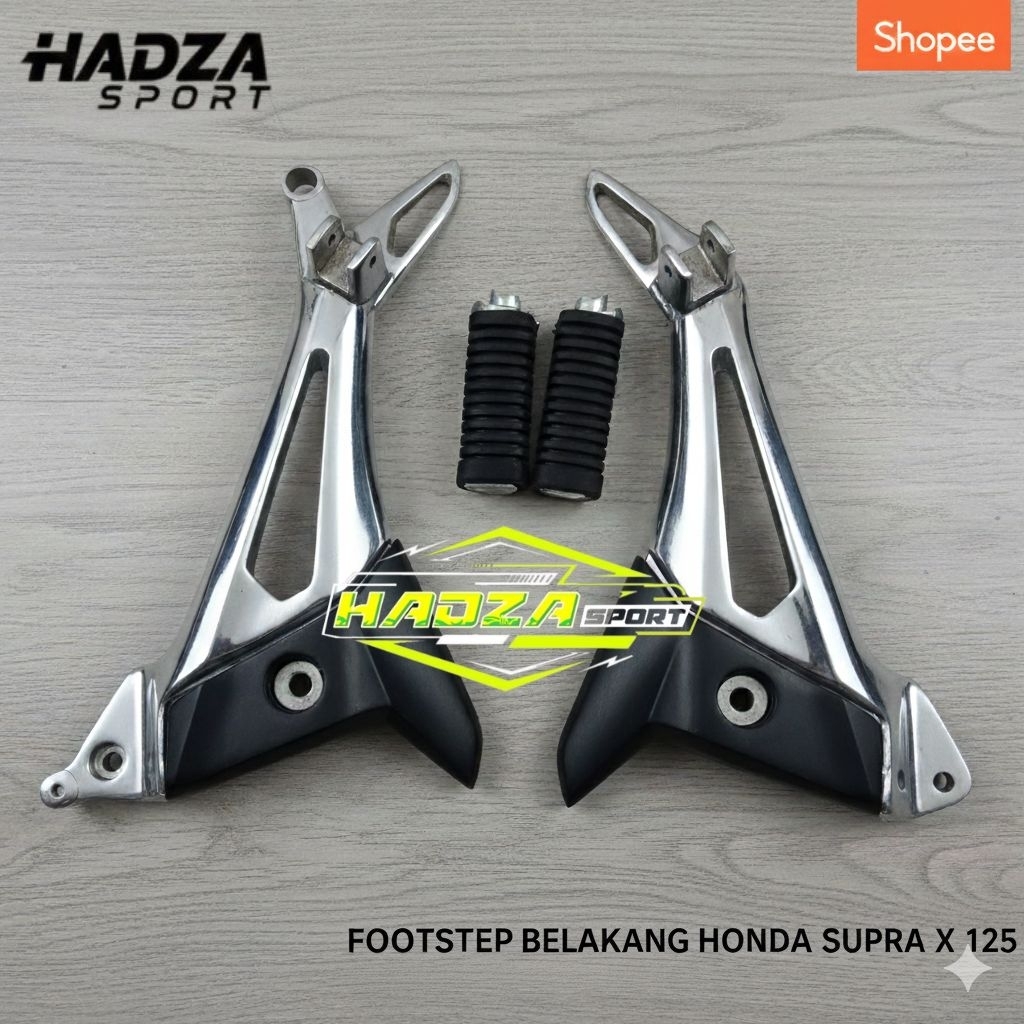 Footstep postep pijakan kaki belakang HONDA SUPRA X 125 satu set footstep fostep postep dudukan bela