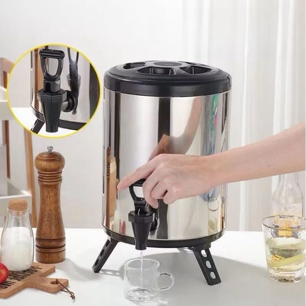 Thermos jumbo 8 liter Stainless steel GSF G-4508. Air panas / dingin