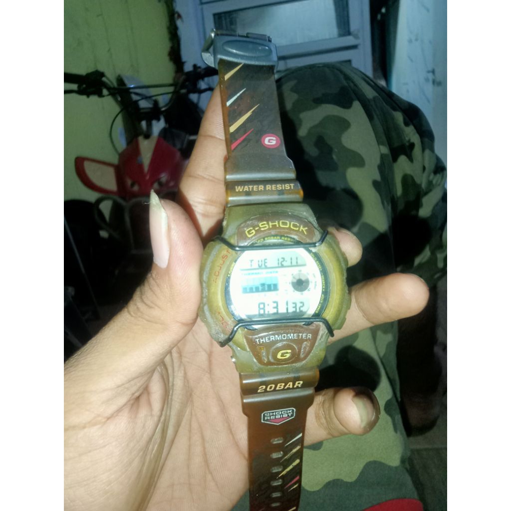 casio gshock dw 6100 termo jelly