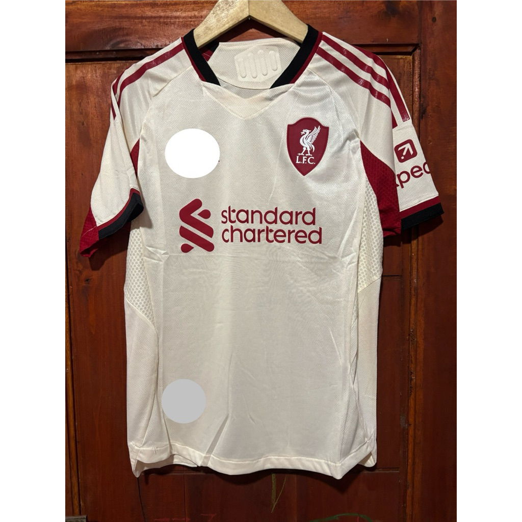 JERSEY LIVERPOOL AWAY PLAYER ISSUE 25/26