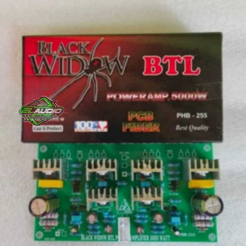 Kit Driver Power Amplifier BTL BlackWidow 5000 watt Power Amplifier CKJ Produk