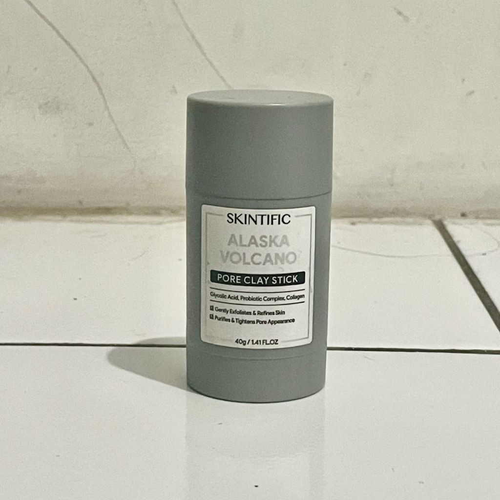 SKINTIFIC ALASKA VOLCANO CLAY MASK (PRELOVED)