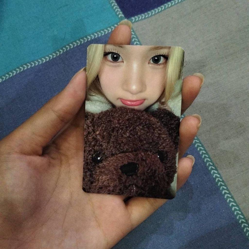 photocard official juun h2h teddy bear ready