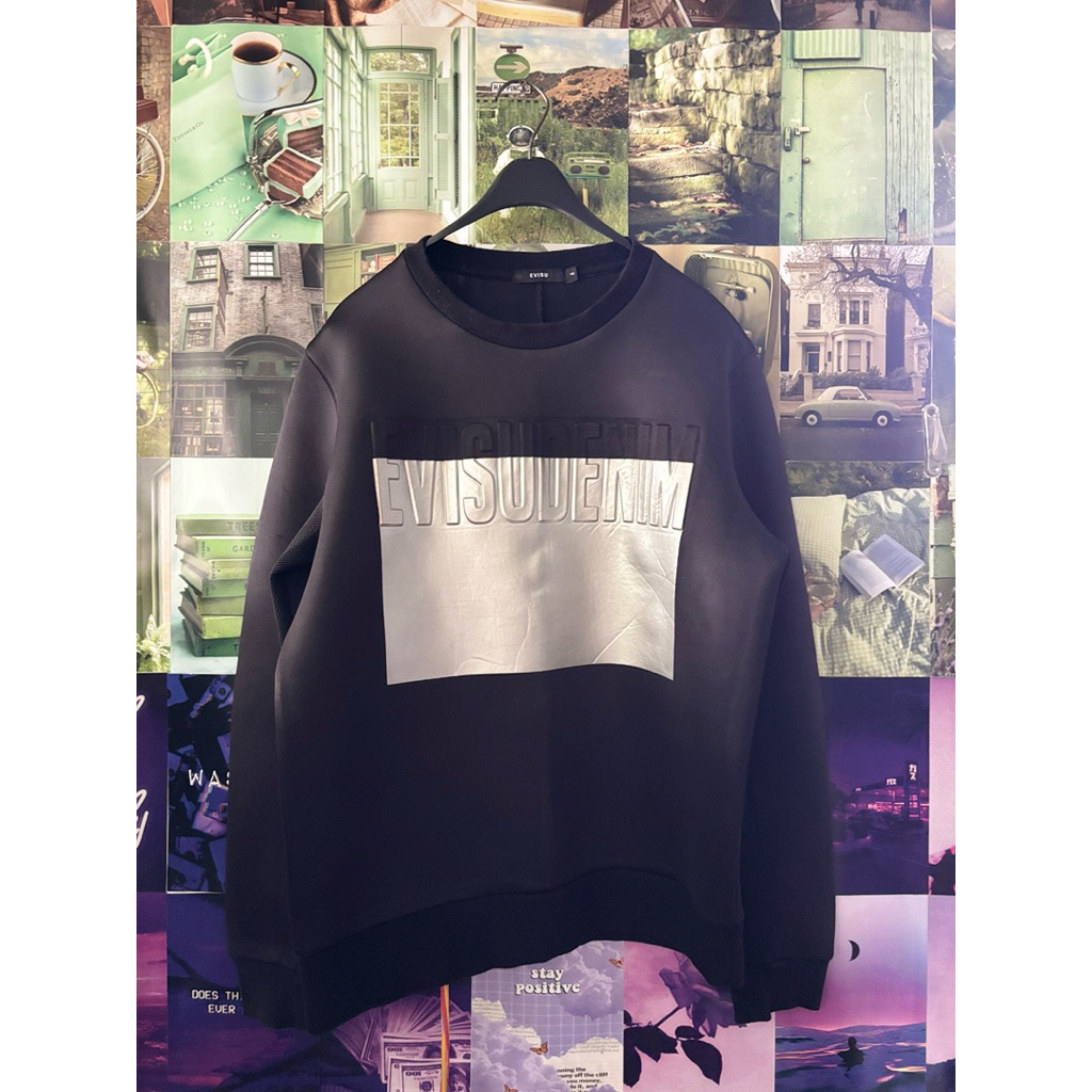 Evisu Denim Essentials Crewneck Preloved