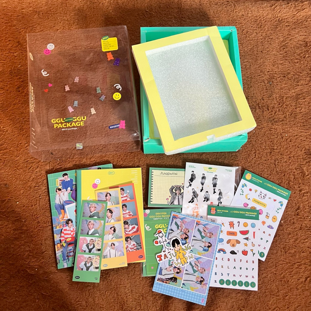 [TAKE ALL] OFFICIAL GGU GGU PACKAGE 2021 ENHYPEN