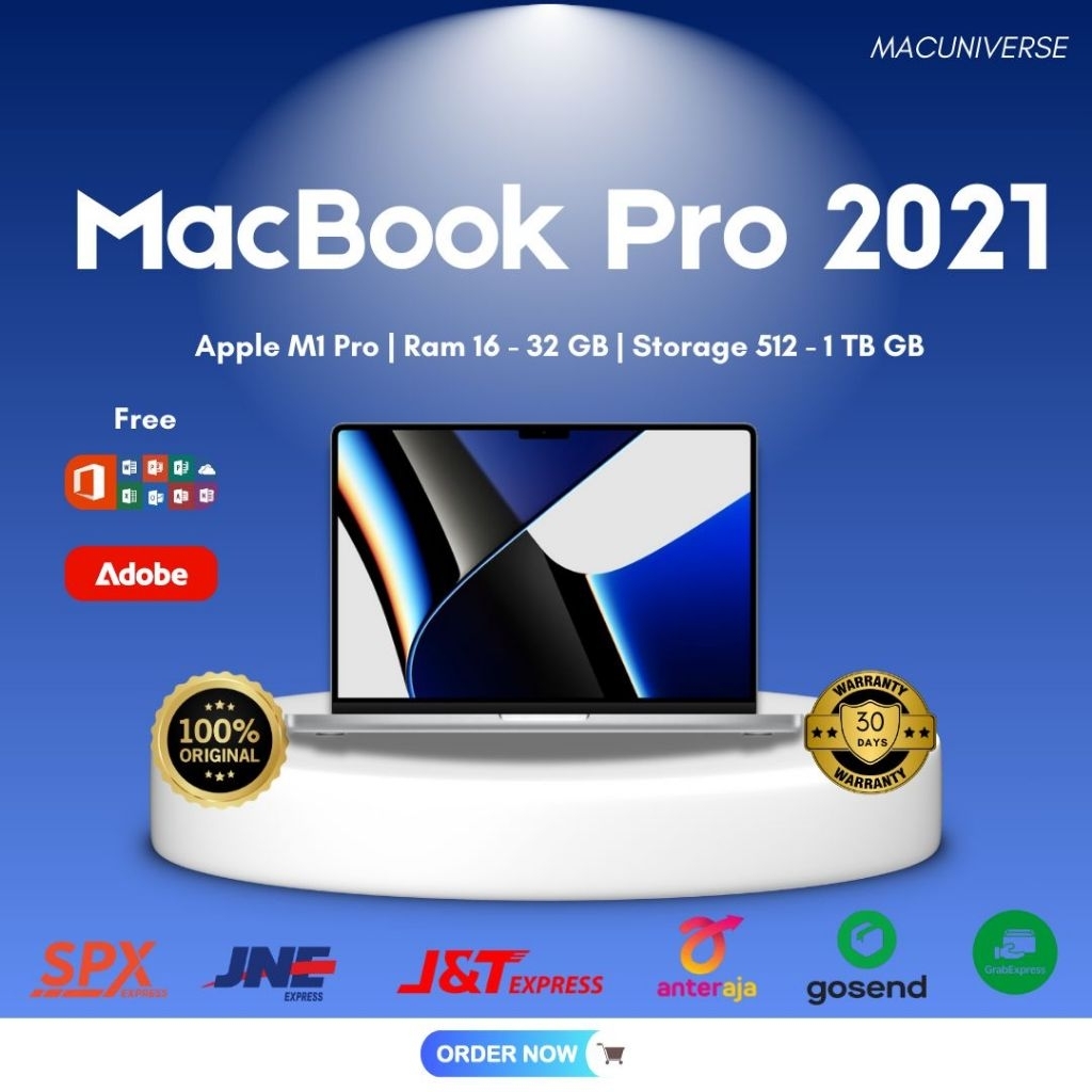 Macbook Pro 14-inch || 16-inch 2021 M1 Pro