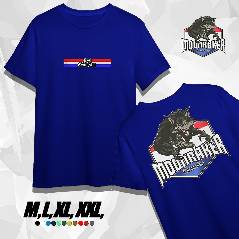 Kaos Pria Baju Pria Im Gangster Moonraker Bandung Indonesia Ormas Viral