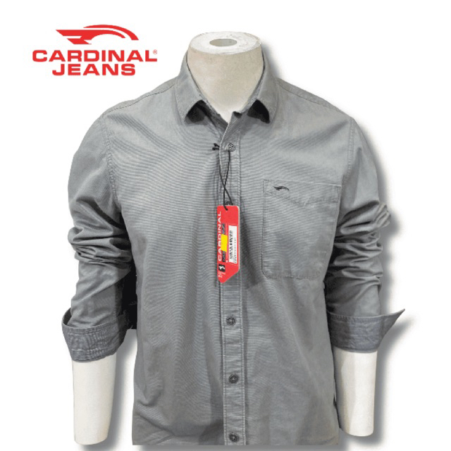 KEMEJA PANJANG CARDINAL JEANS ORIGINAL