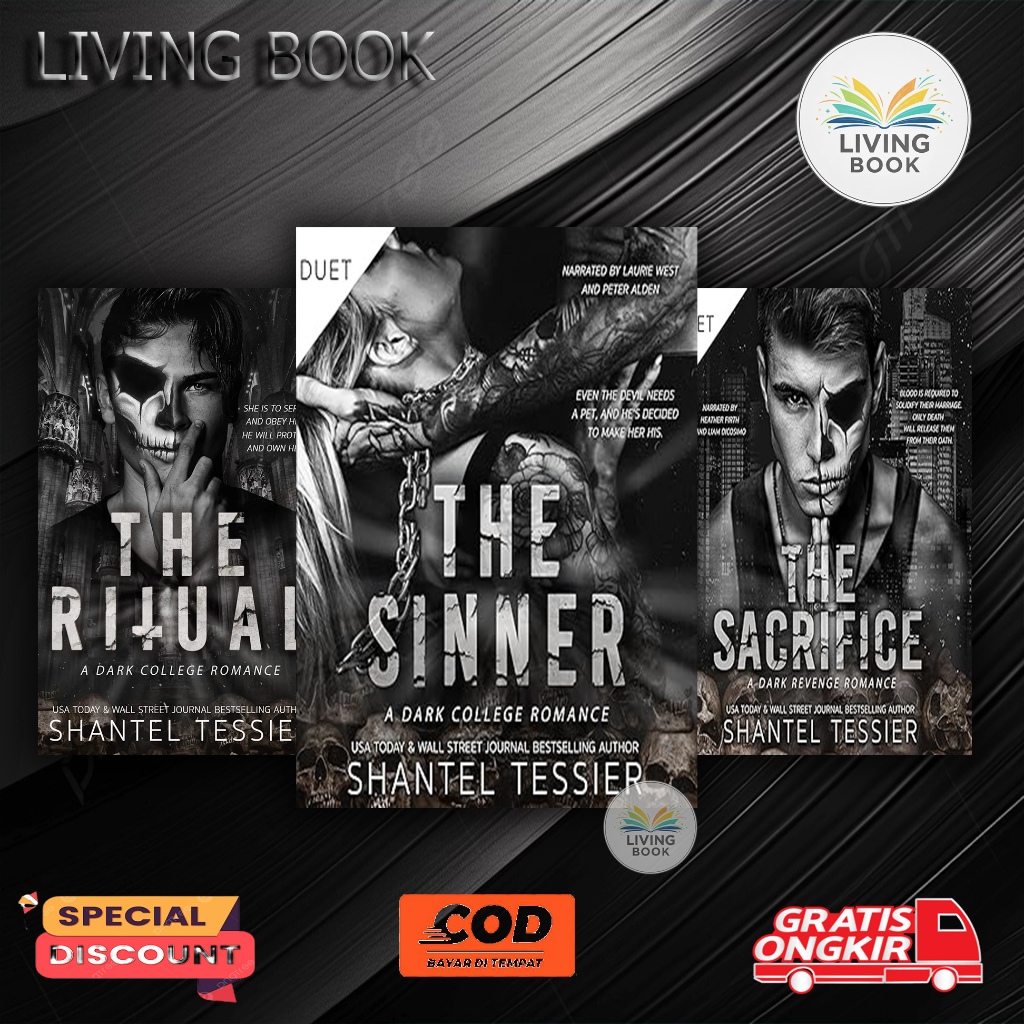 The Ritual | The Sacrifice | The Sinner by Shantel Tessier (English) - Living Book