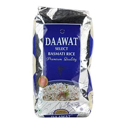 Daawat Select Basmati Rice 1 KG / Beras Basmati