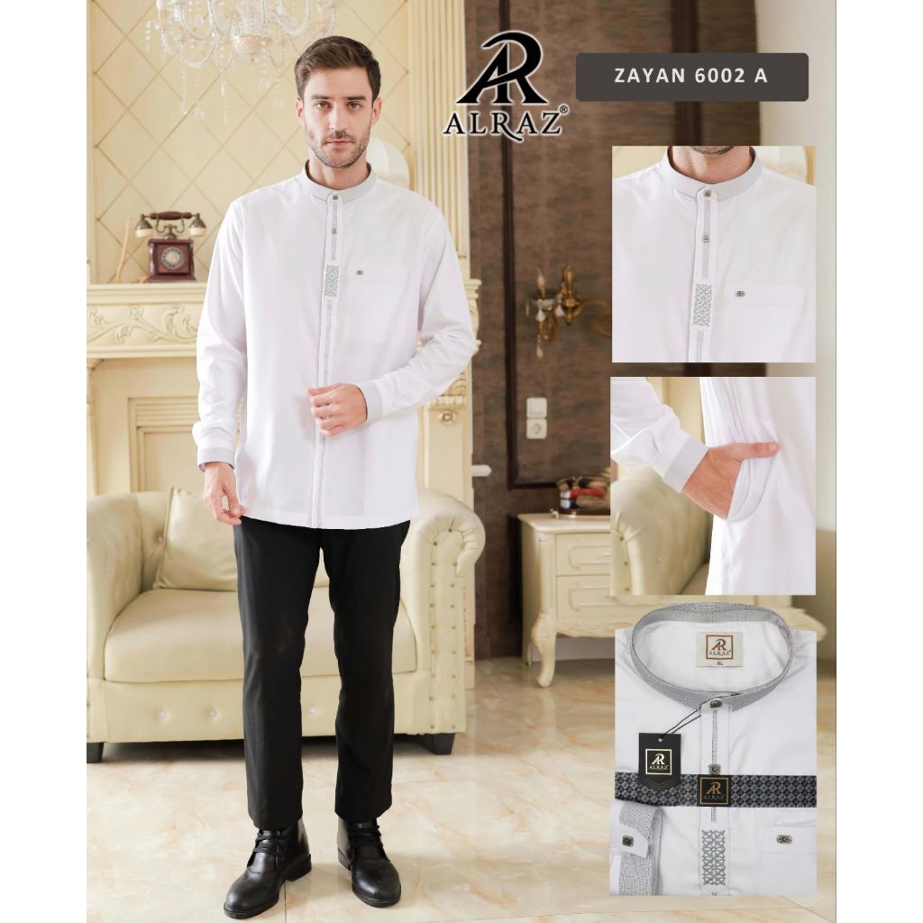 BAJU KOKO ALRAZ KHUSUS PUTIH | KOKO TABARRUK