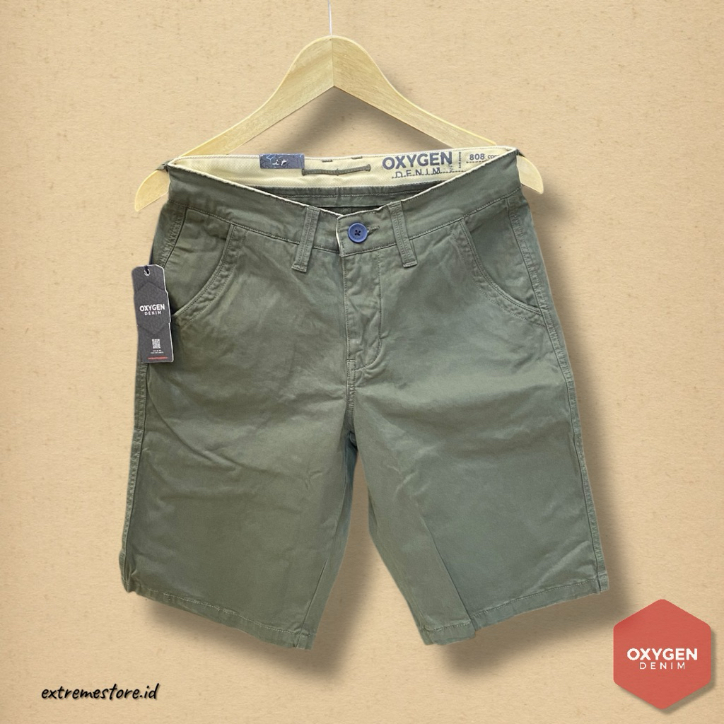OXYGEN DENIM SHORTPANT 808 CORE SERIES. CELANA PENDEK OXYGEN DENIM.PENDEK CHINOS OXYGEN.