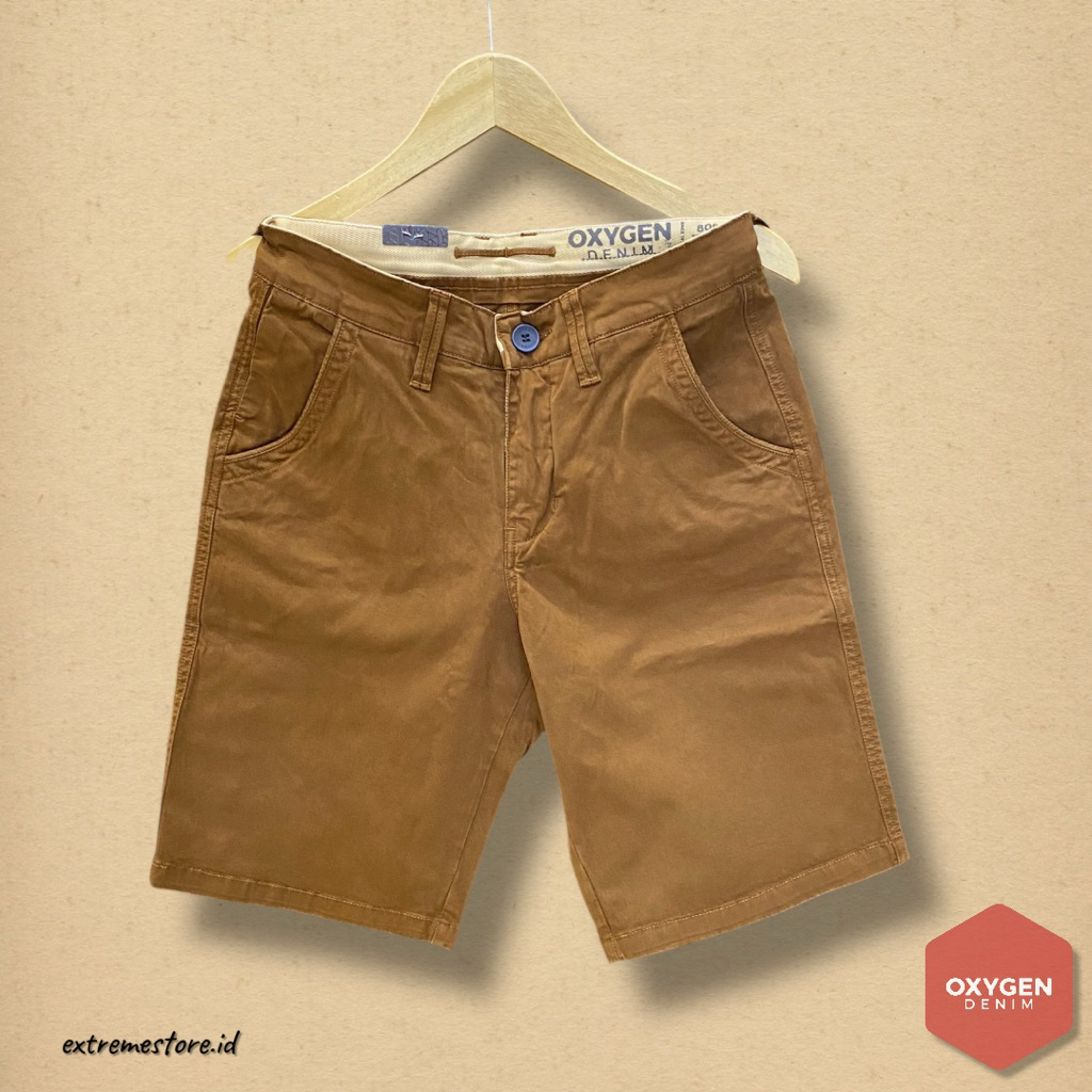 OXYGEN DENIM SHORTPANT 808 CORE SERIES.CELANA PENDEK CHINO OXYGEN.