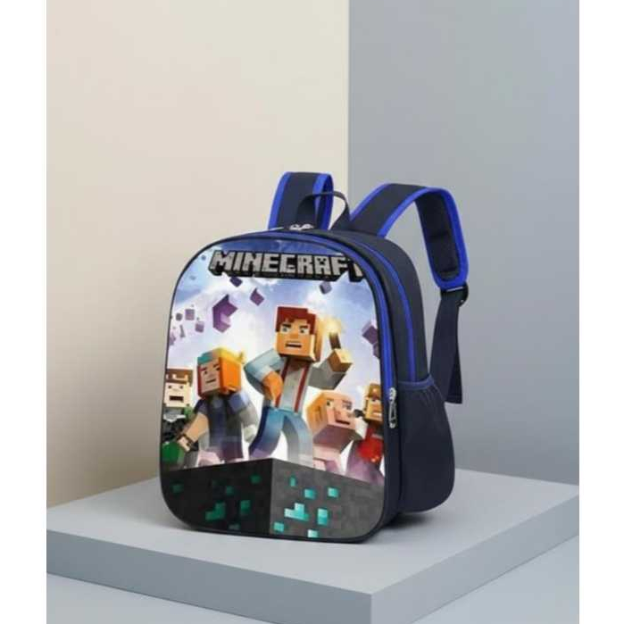 Polo England - Tas Ransel Anak Laki Minecraft - Roblox Tas Anak Paud/TK R12178