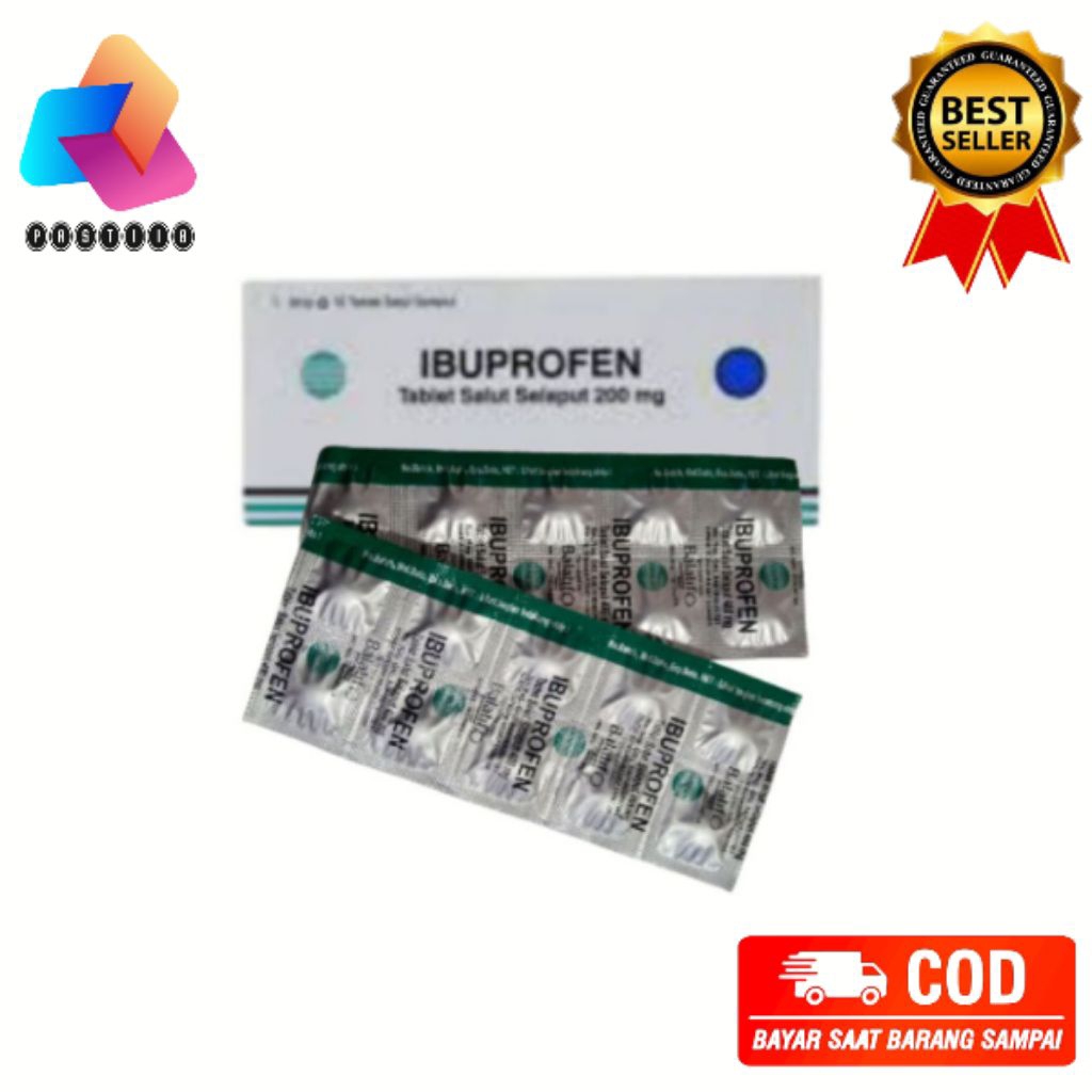 IBUPROFEN Paracetamol Obat untuk sakit gigi dan Sakit Kepala