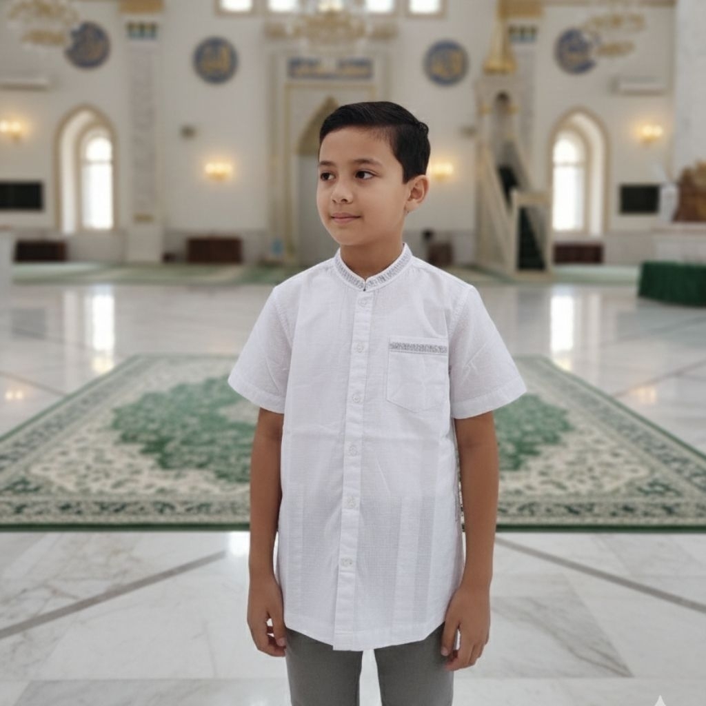 Cardinal kids Kemeja koko anak laki laki CATL516