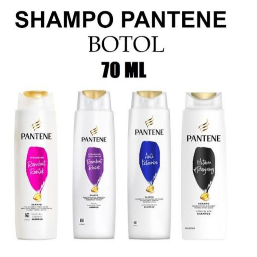 Pantene Shampo Botol 70 ml