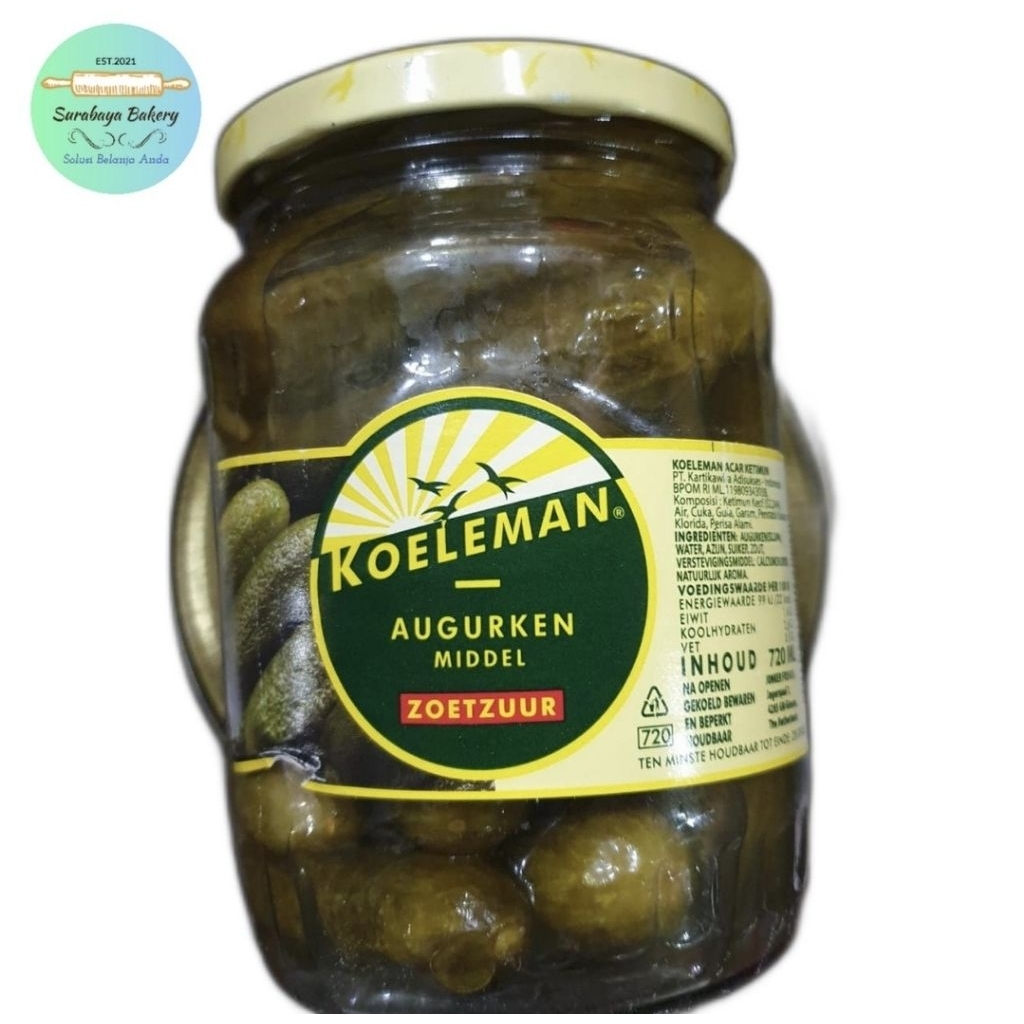 Koeleman Pickled gerkins / Koeleman Acar Ketimun 720ml
