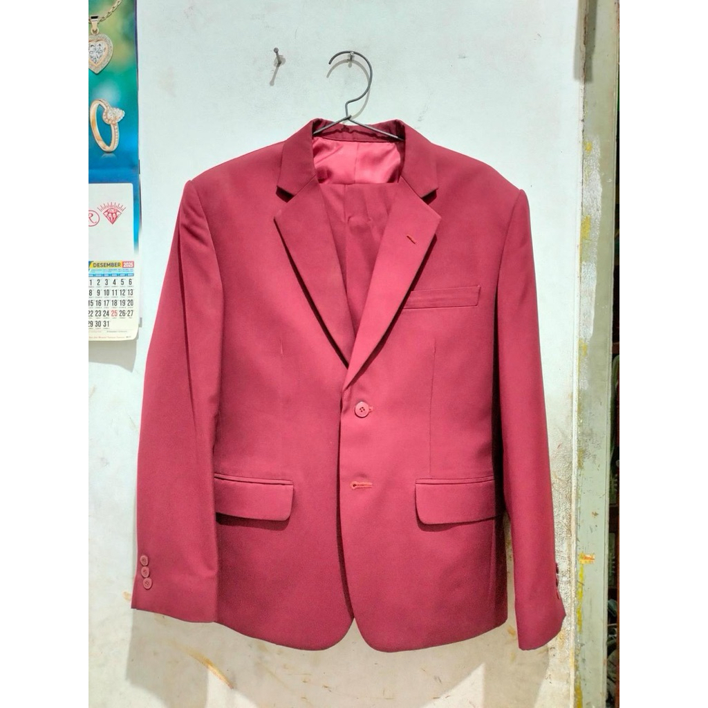 Jas/blazer formal pria satu set