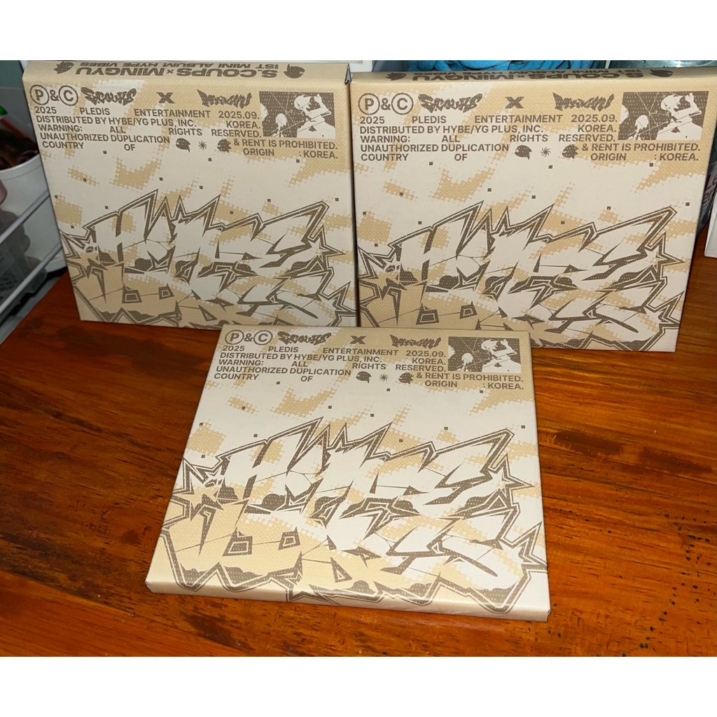 Album Seventeen CxM "Hype Vibes" Compact Ver Unslead