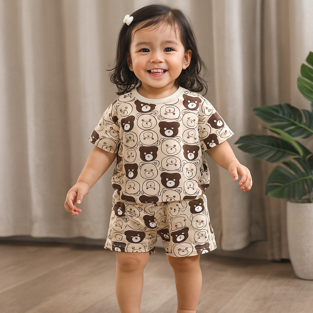 VALMELO SETELAN ANAK PEREMPUAN/BAJU ANAK PEREMPUAN/BAJU BAYI PEREMPUAN