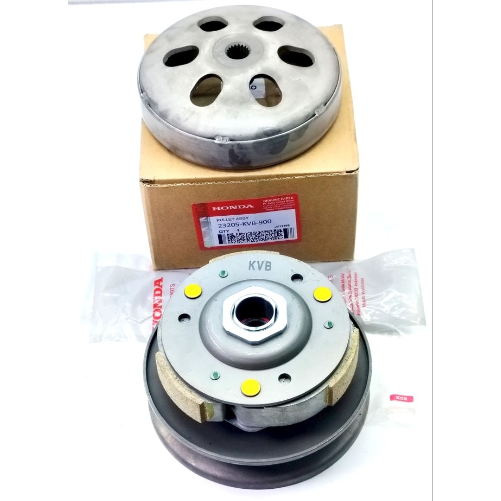 PULLY SET ASSY KVB VARIO 110 KARBU, VARIO 110 TECHNO KARBU